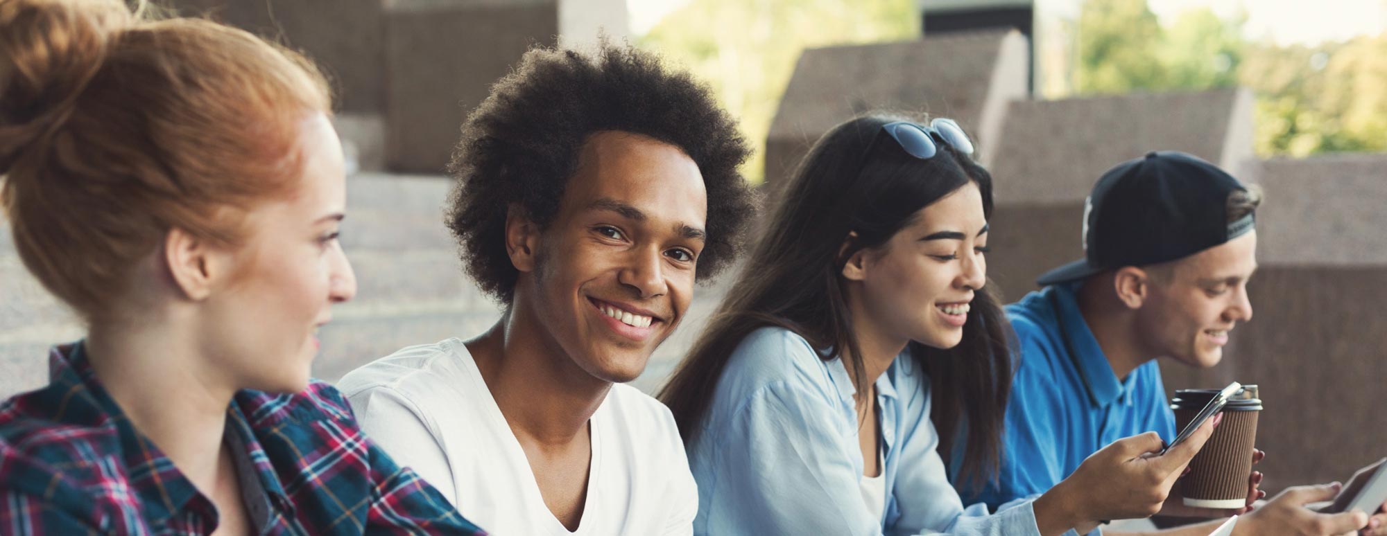 Students Smiling